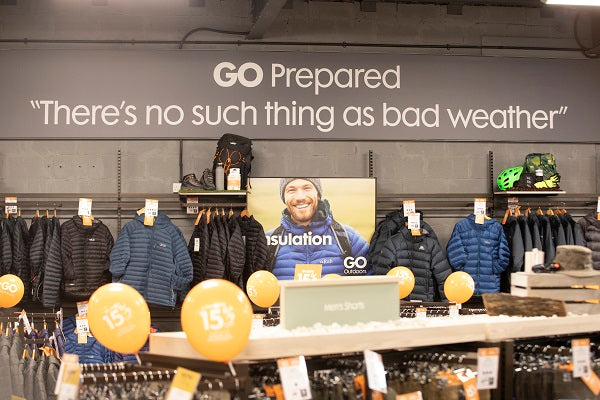 Introducing the NEW Go Outdoors Store to Bury