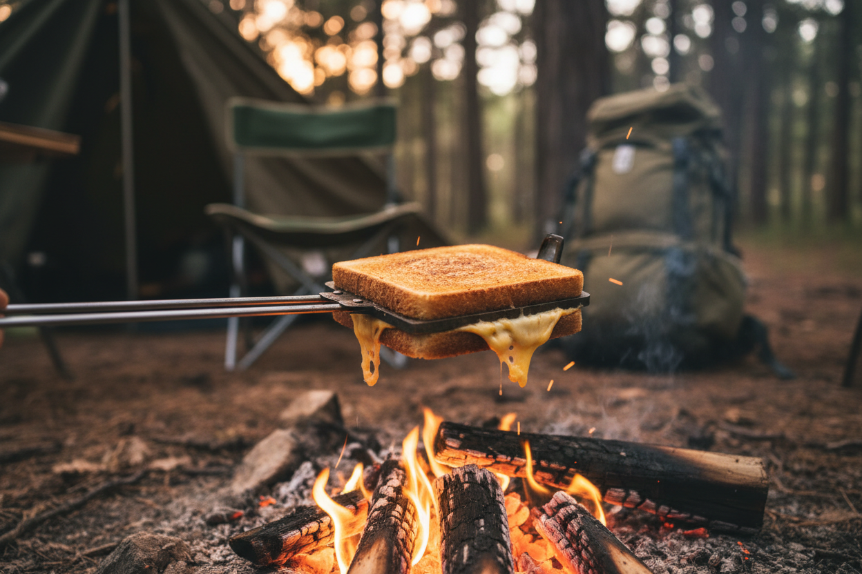 Campfire Cheese Toasties