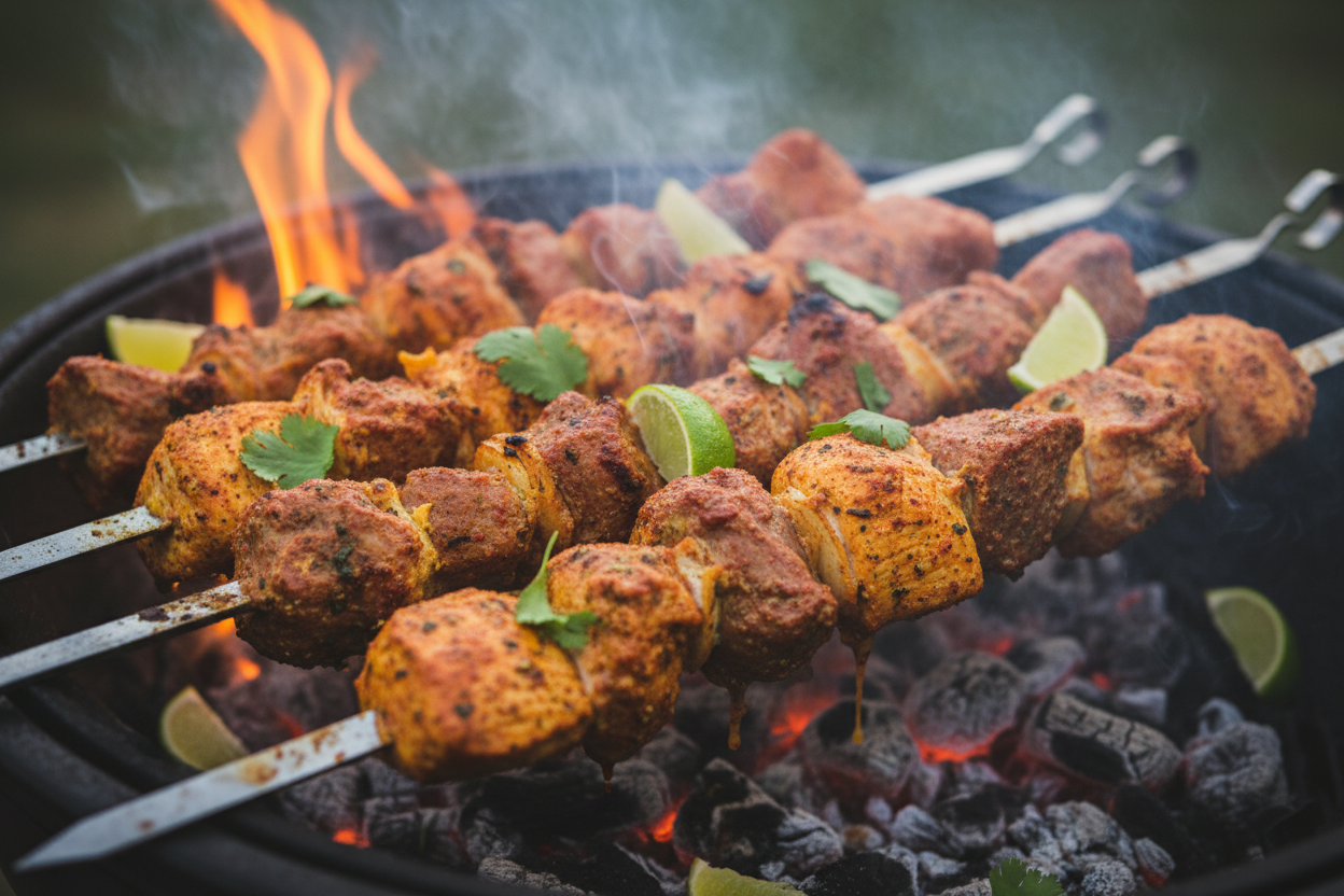 XL Indian BBQ Kebabs | Campingaz x elburritomonster