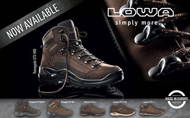 LOWA arrives at GO Outdoors