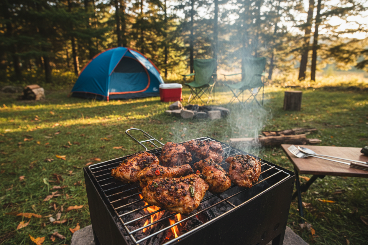 Jerk Chick'n | Campingaz x Jacob King