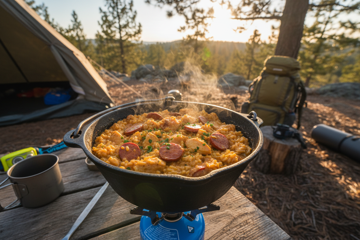 One-Pot Chicken and Chorizo Risotto Recipe