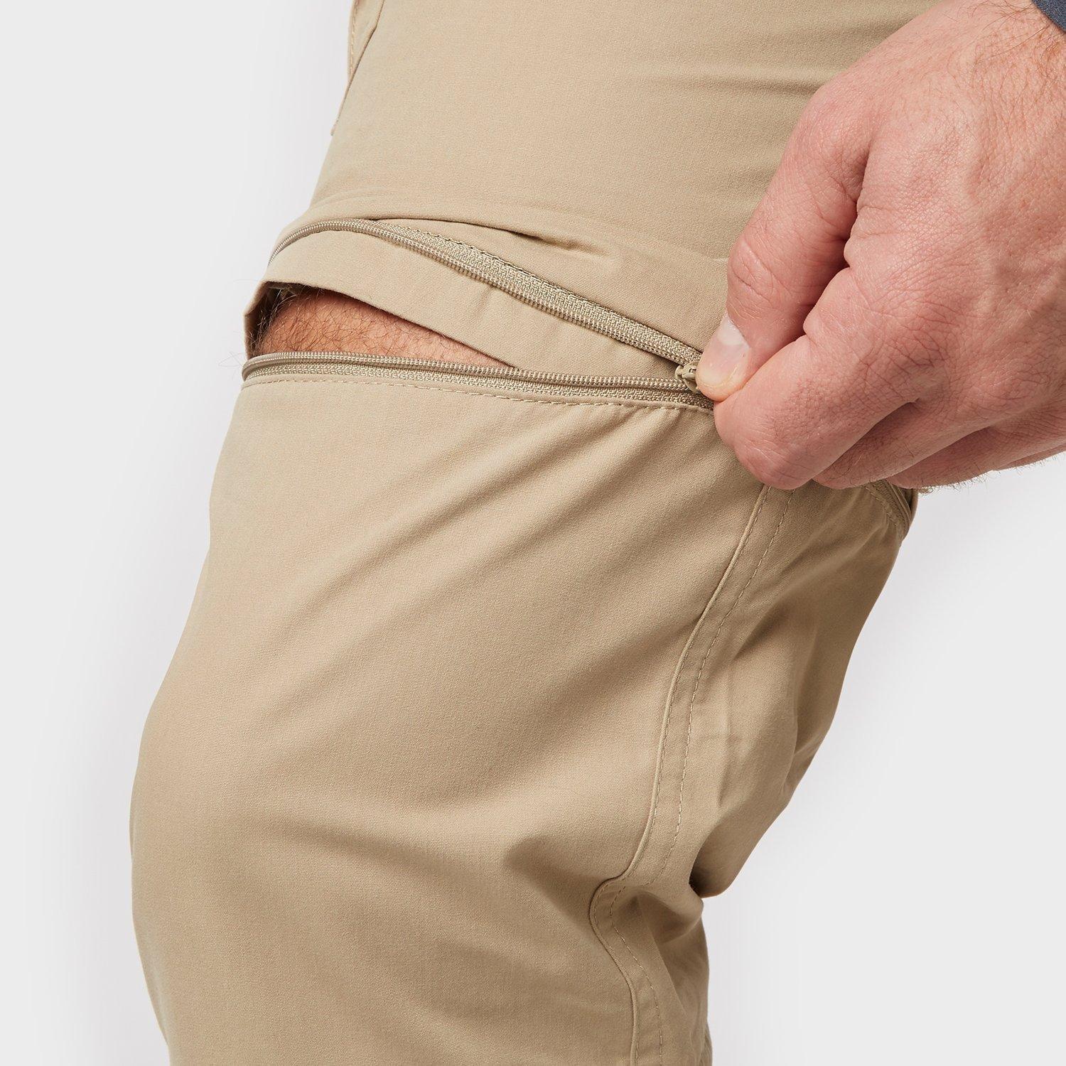 Men's Double Zip-Off Trousers