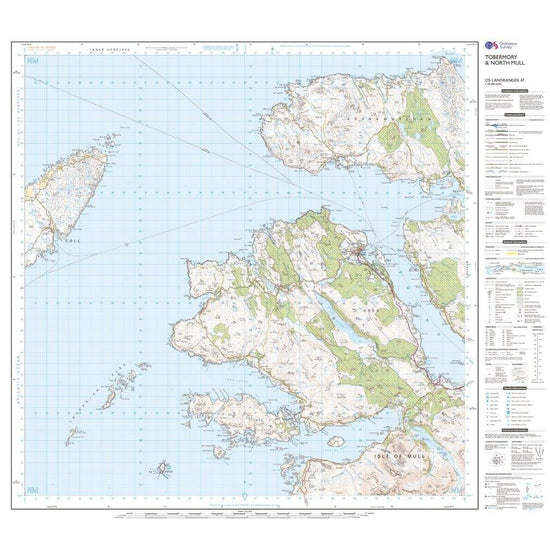 Landranger 47 Tobermory North Mull Map With Digital Version