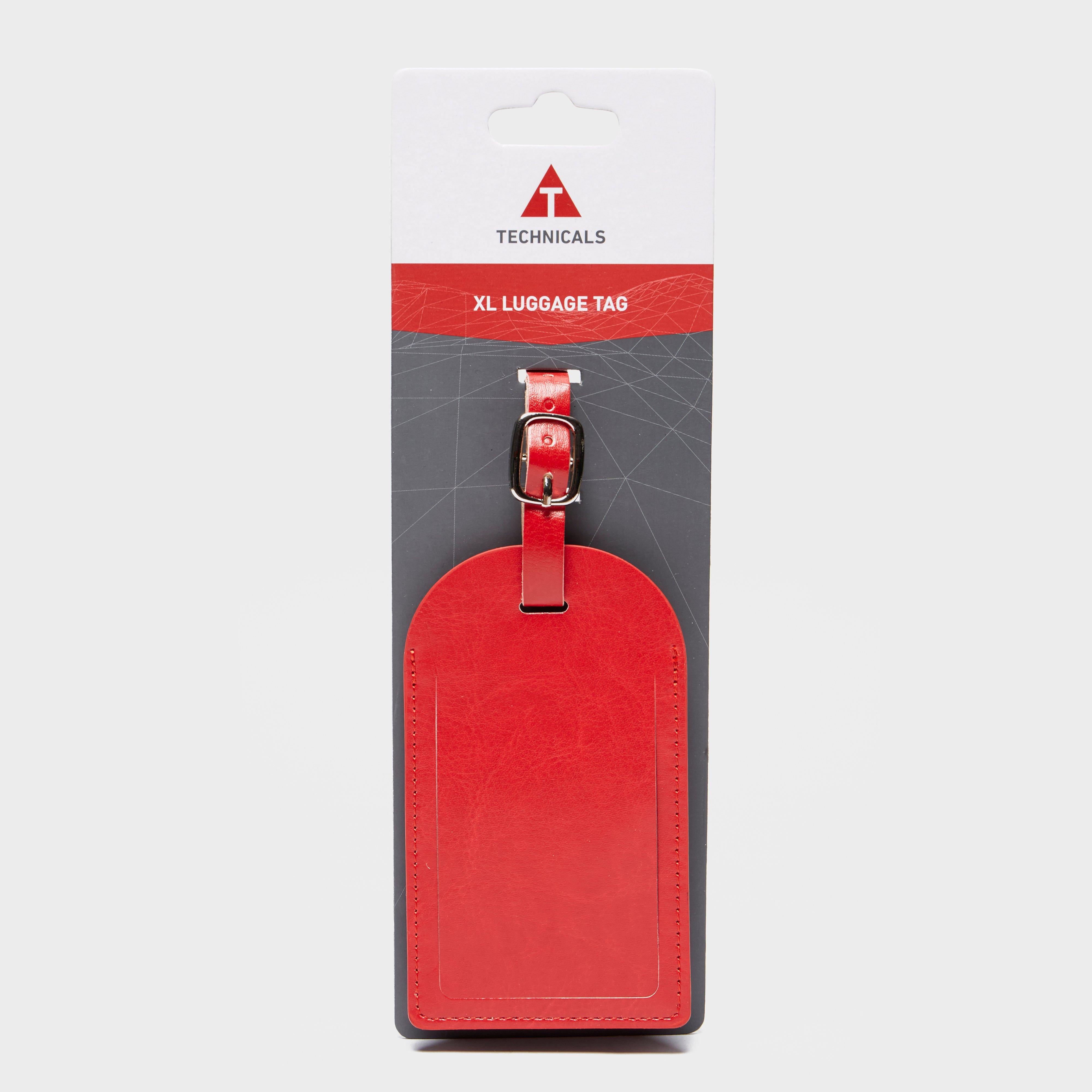 Extra Large Leather Luggage Tag
