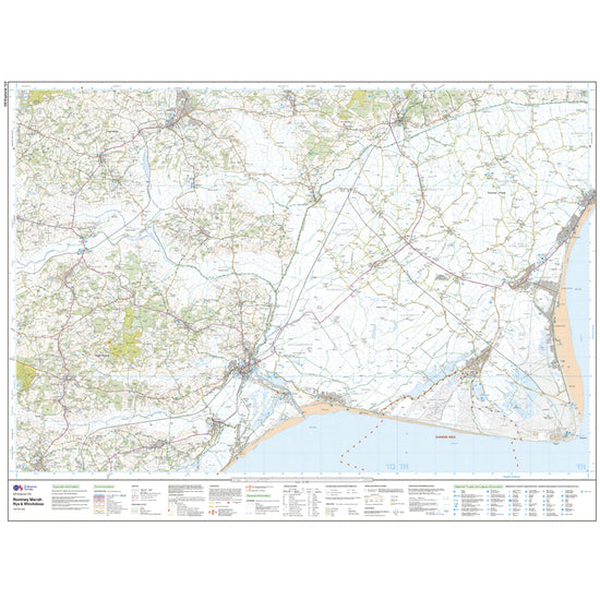 Explorer Active 125 Romneys Marsh, Rye & Winchelsea Map With Digital Version