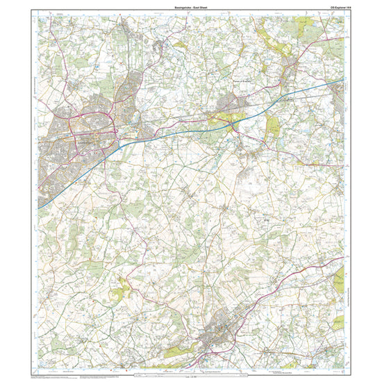 Explorer Active 144 Basingstoke, Alton & Whitchurch Map With Digital Version