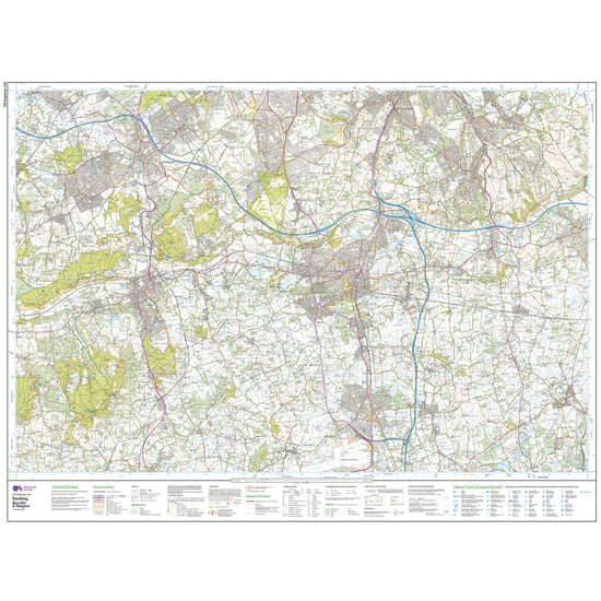 Explorer Active 146 Dorking, Box Hill & Reigate Map With Digital Version