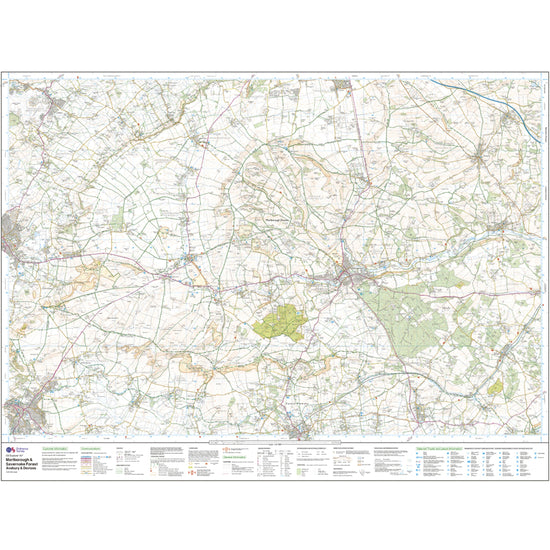 Explorer Active 157 Marlborough & Savernake Forest Map With Digital Version