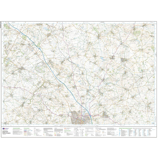 Explorer 206 Edge Hill & Fenny Compton Map With Digital Version