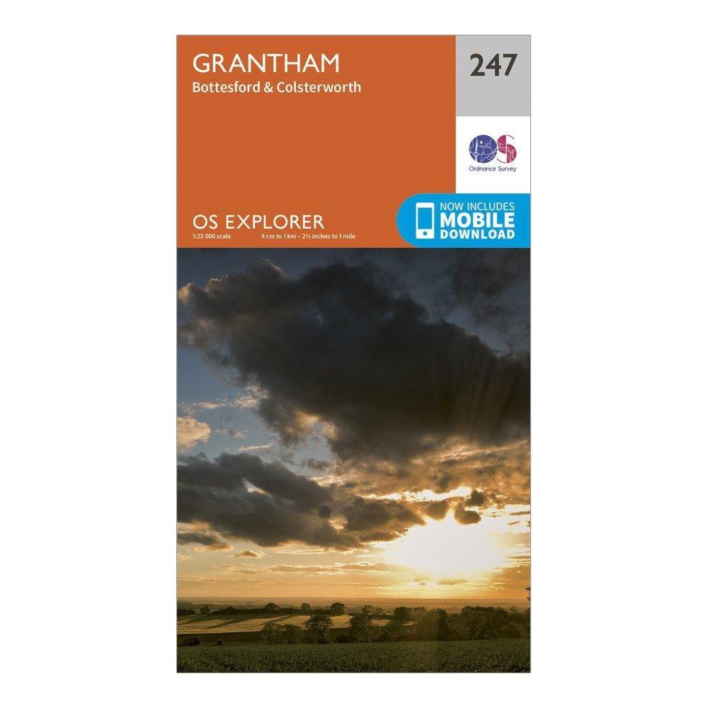 Explorer 247 Grantham Map With Digital Version