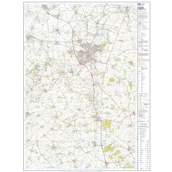 Explorer 247 Grantham Map With Digital Version