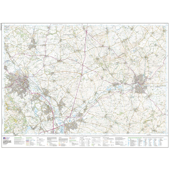Explorer Active 246 Loughborough Melton Mowbray Syston Map With Digital Version