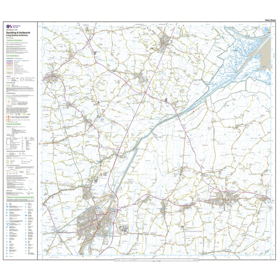Explorer Active 249 Spalding & Holbeach Map With Digital Version