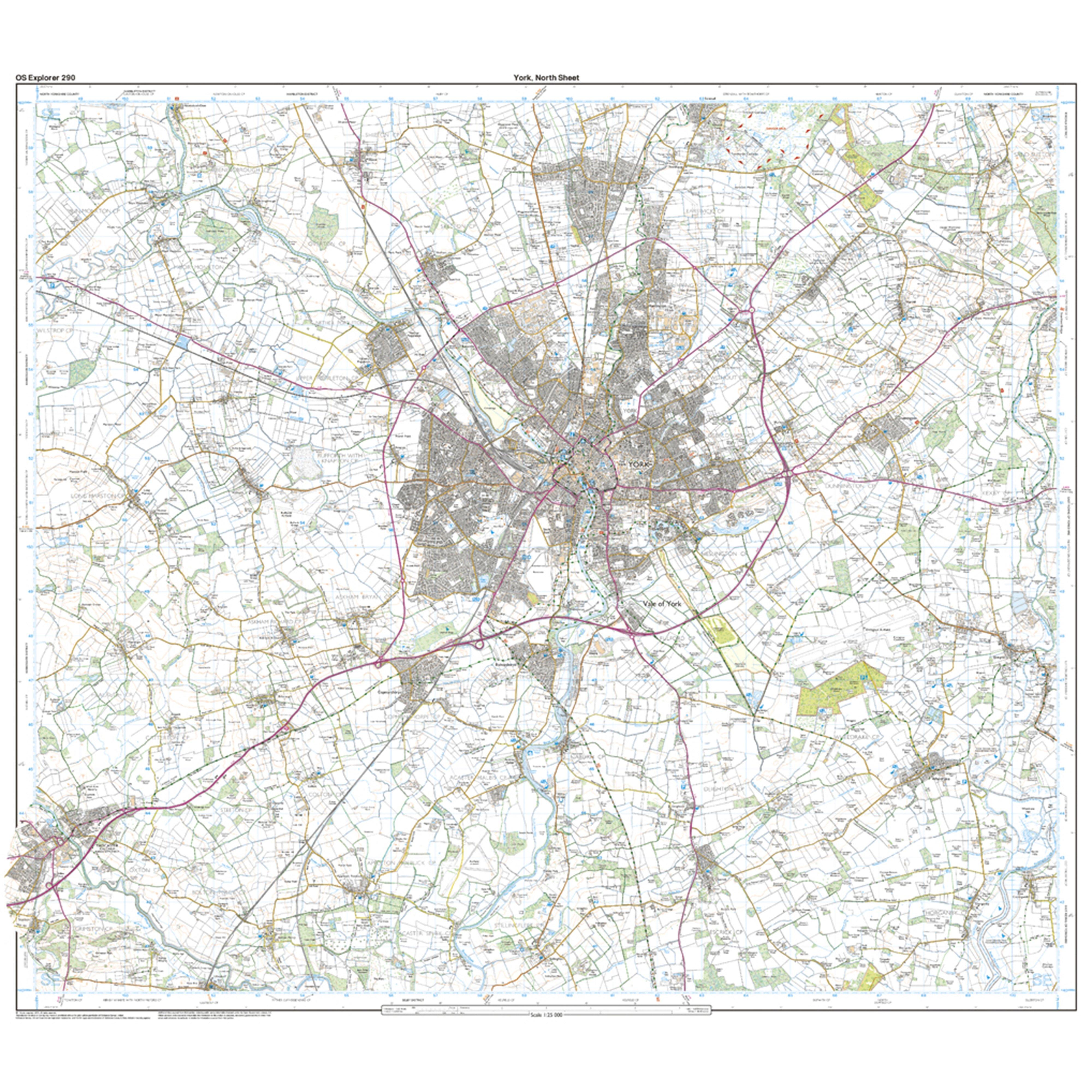 Explorer Active 290 York Map With Digital Version
