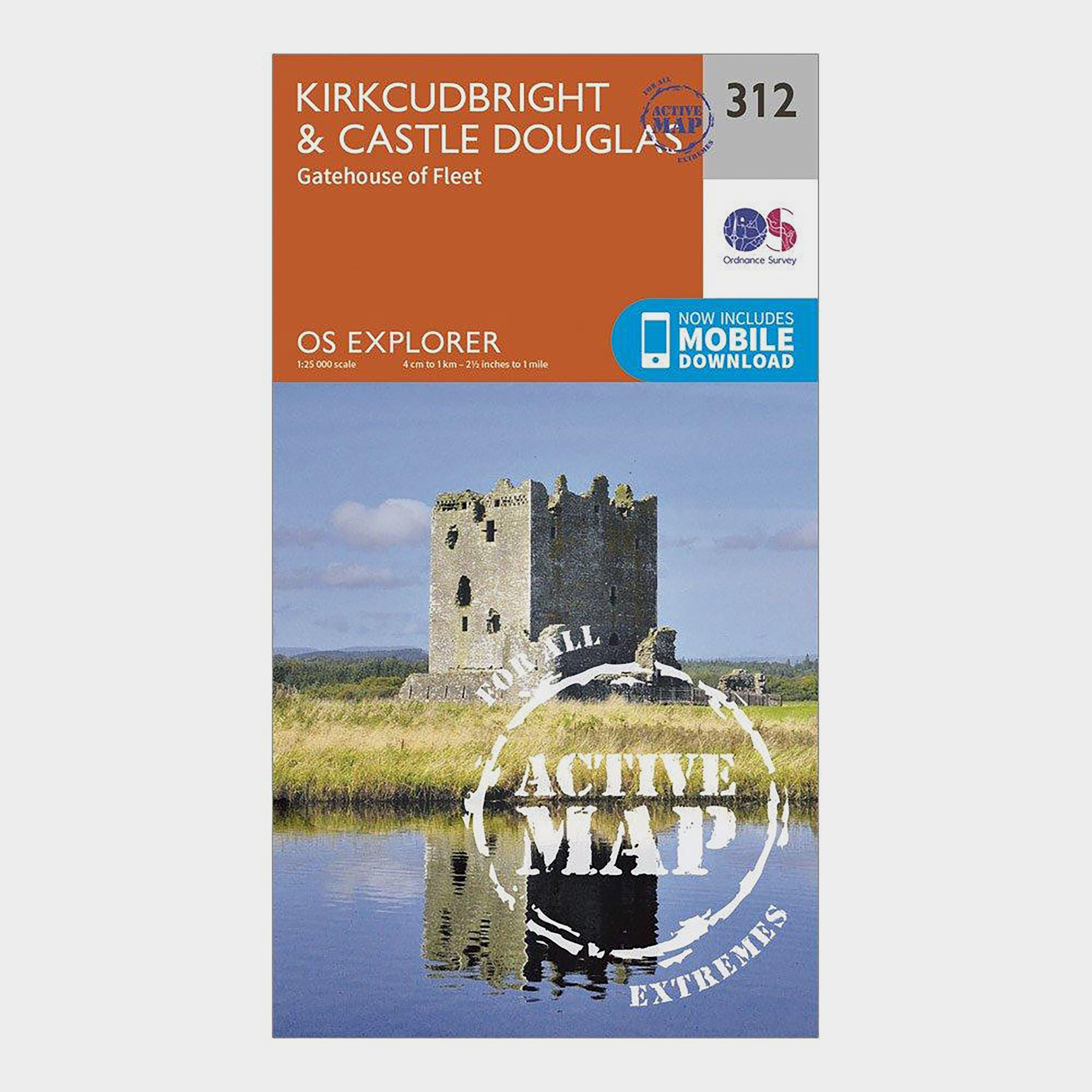 Explorer Active 312 Kirkcudbright & Castle Douglas Map With Digital Version