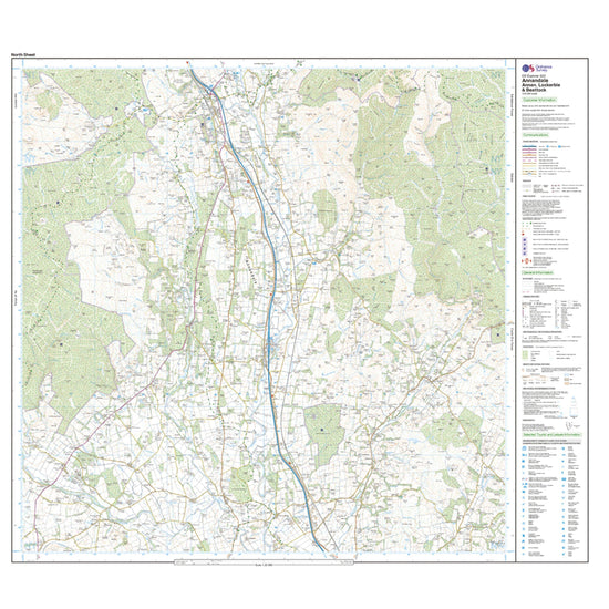 Explorer Active 322 Annandale Map With Digital Version