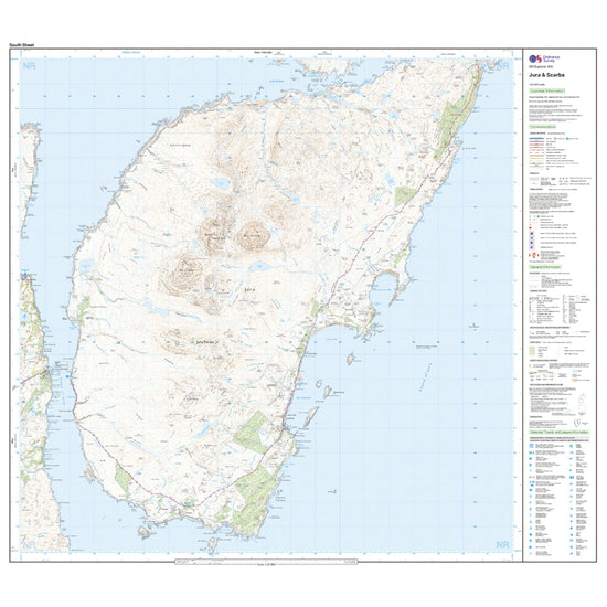 Explorer Active 355 Jura & Scarba Map With Digital Version