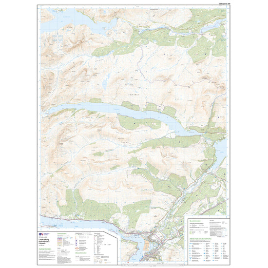 Explorer Active 399 Loch Arkaig Map With Digital Version