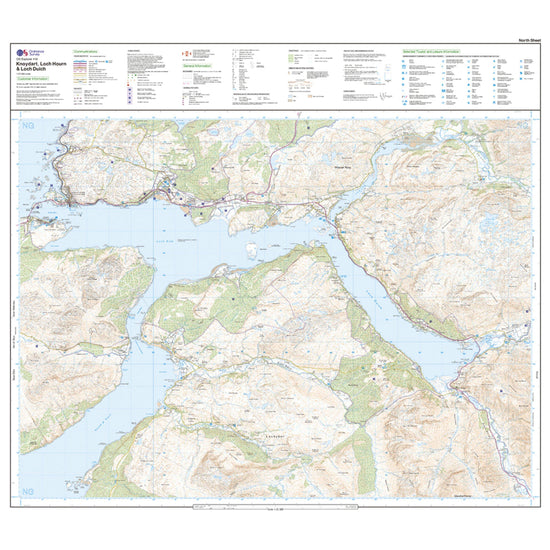 Explorer Active 413 Knoydart, Loch Hourn & Loch Duich Map With Digital Version