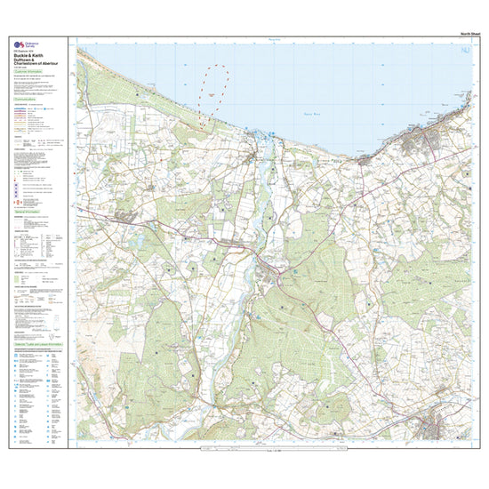 Explorer Active 424 Buckie & Keith Map With Digital Version