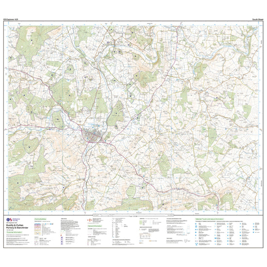 Explorer 425 Huntly & Cullen Map With Digital Version