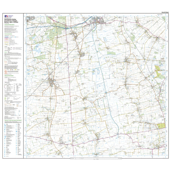 Explorer 281 Ancholme Valley Map With Digital Version