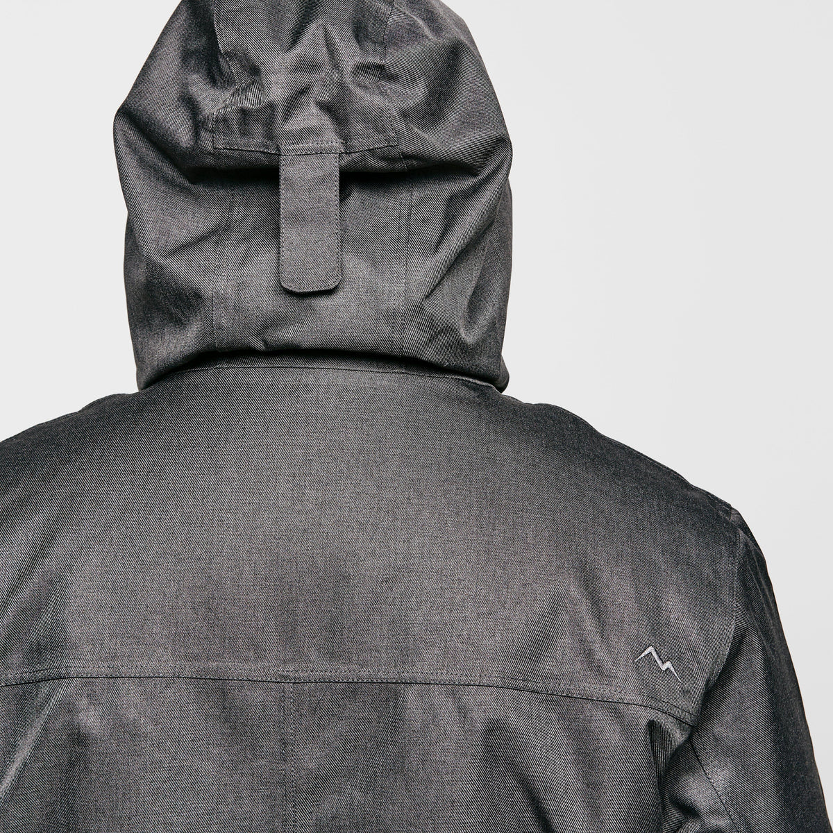 Men's Long Textured Insulated Jacket