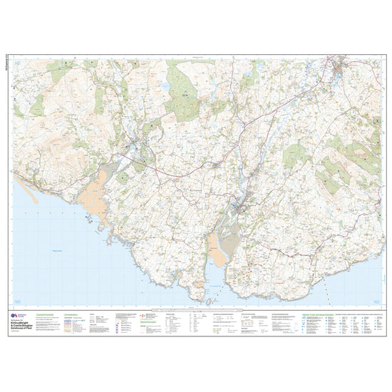 Explorer 312 Kirkcudbright & Castle Douglas Map With Digital Version