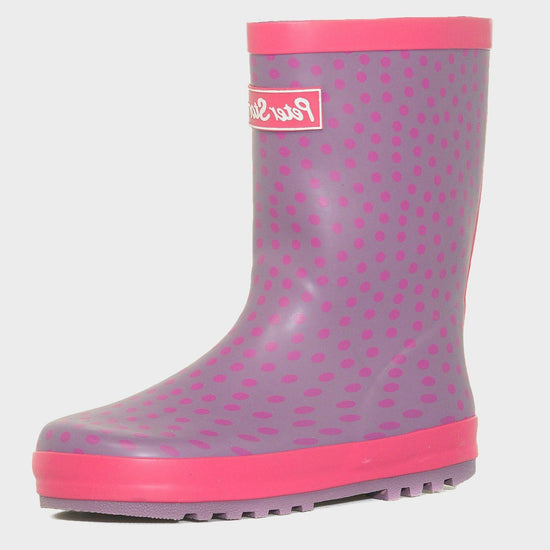 Girl's Wellies Spotty