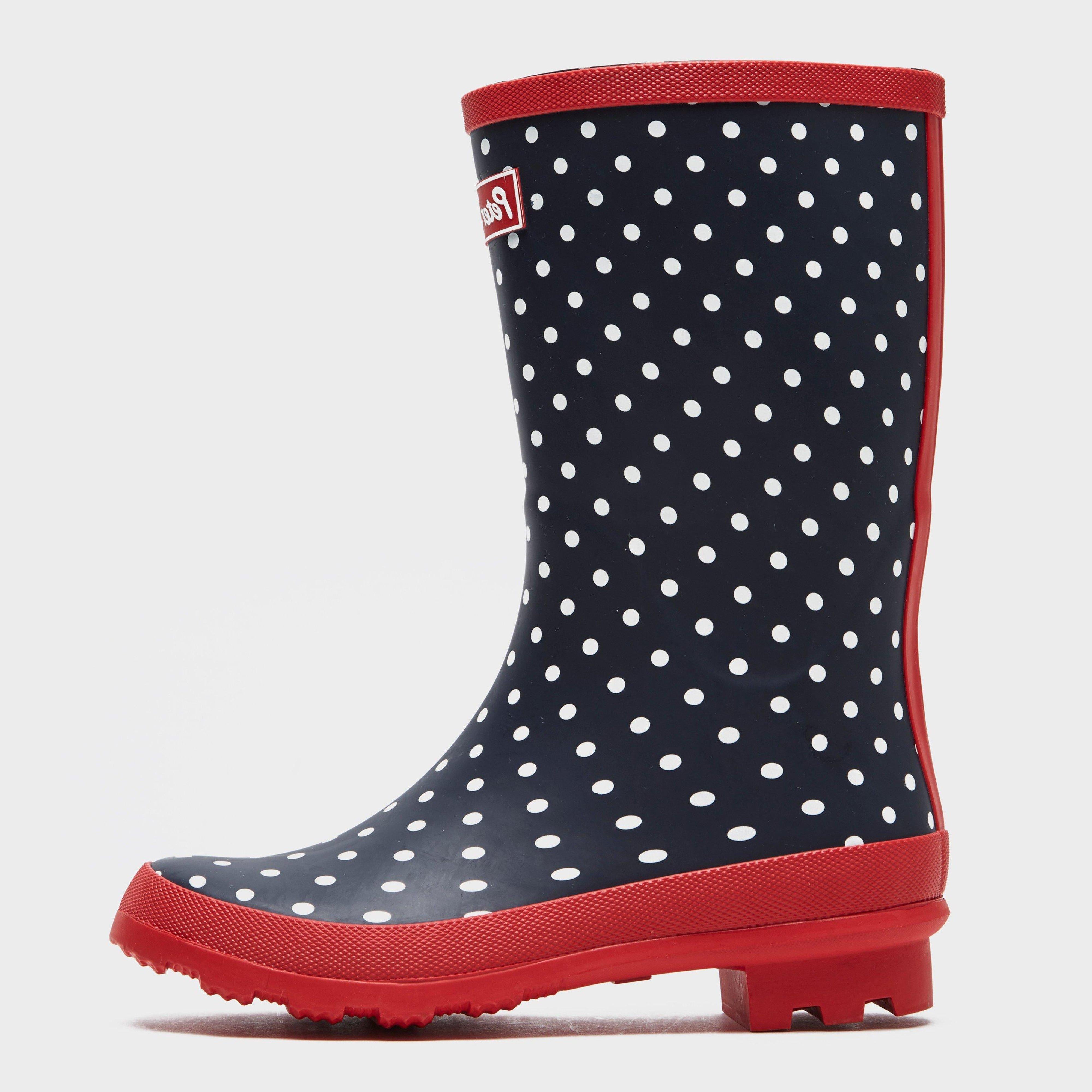 Womens' Short Polkadot Wellies