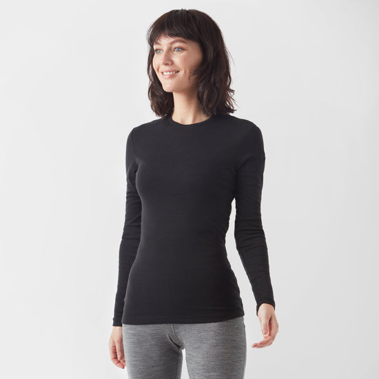 Women's Everyday Long Sleeve Merino Crew Neck Top
