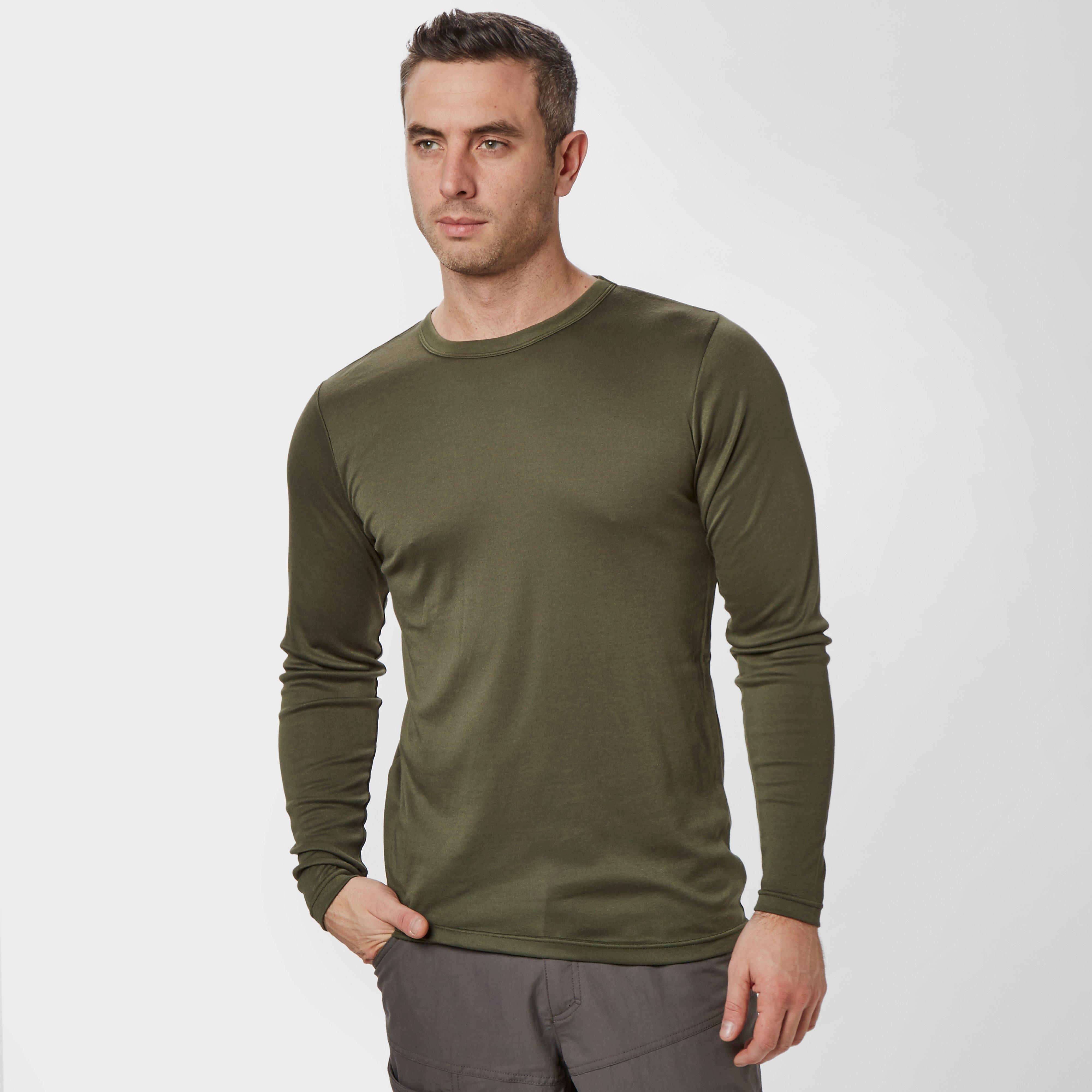 Men's Long-sleeve Thermal Crew Neck Top