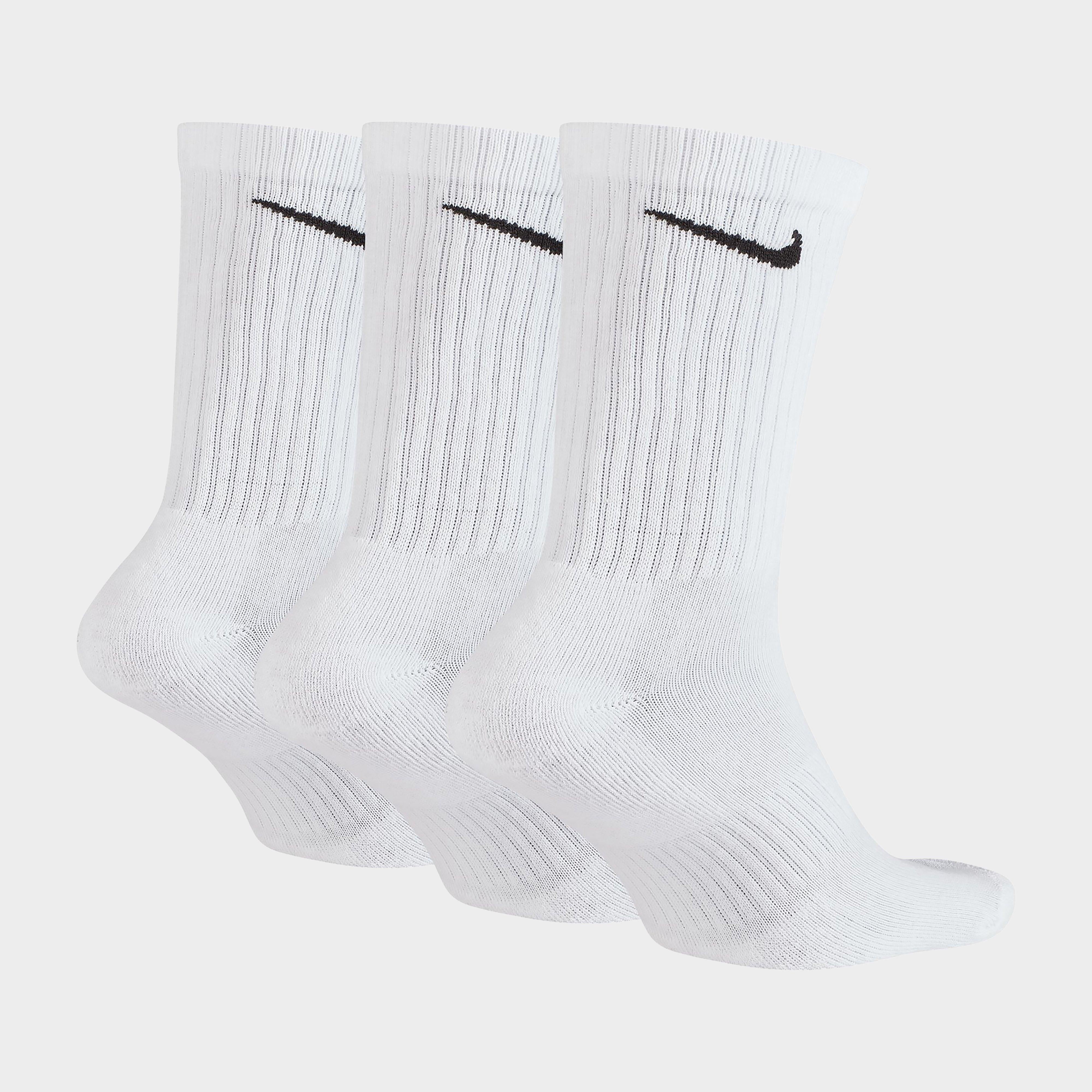 3-Pack Cushioned Crew Socks