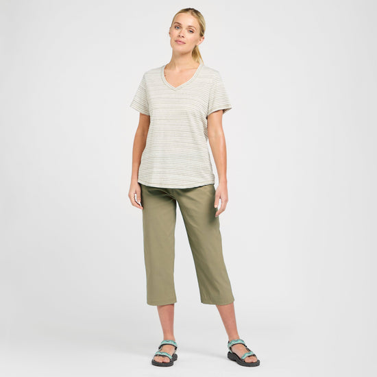 Women's Stretch Crop Trousers