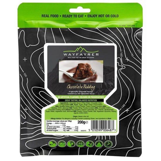 Chocolate Pudding Ready-to-Eat Camping Food