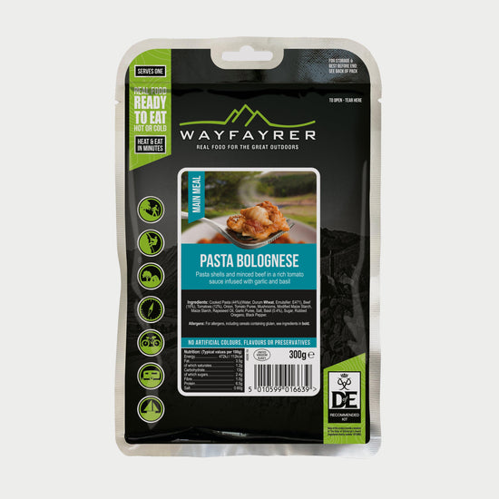 Beef Bolognese & Pasta Ready-to-Eat Camping Food