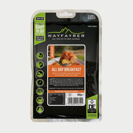All Day Breakfast Ready-to-Eat Camping Food