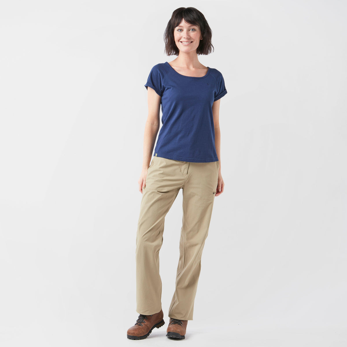 Women's Stretch Roll-up Trousers