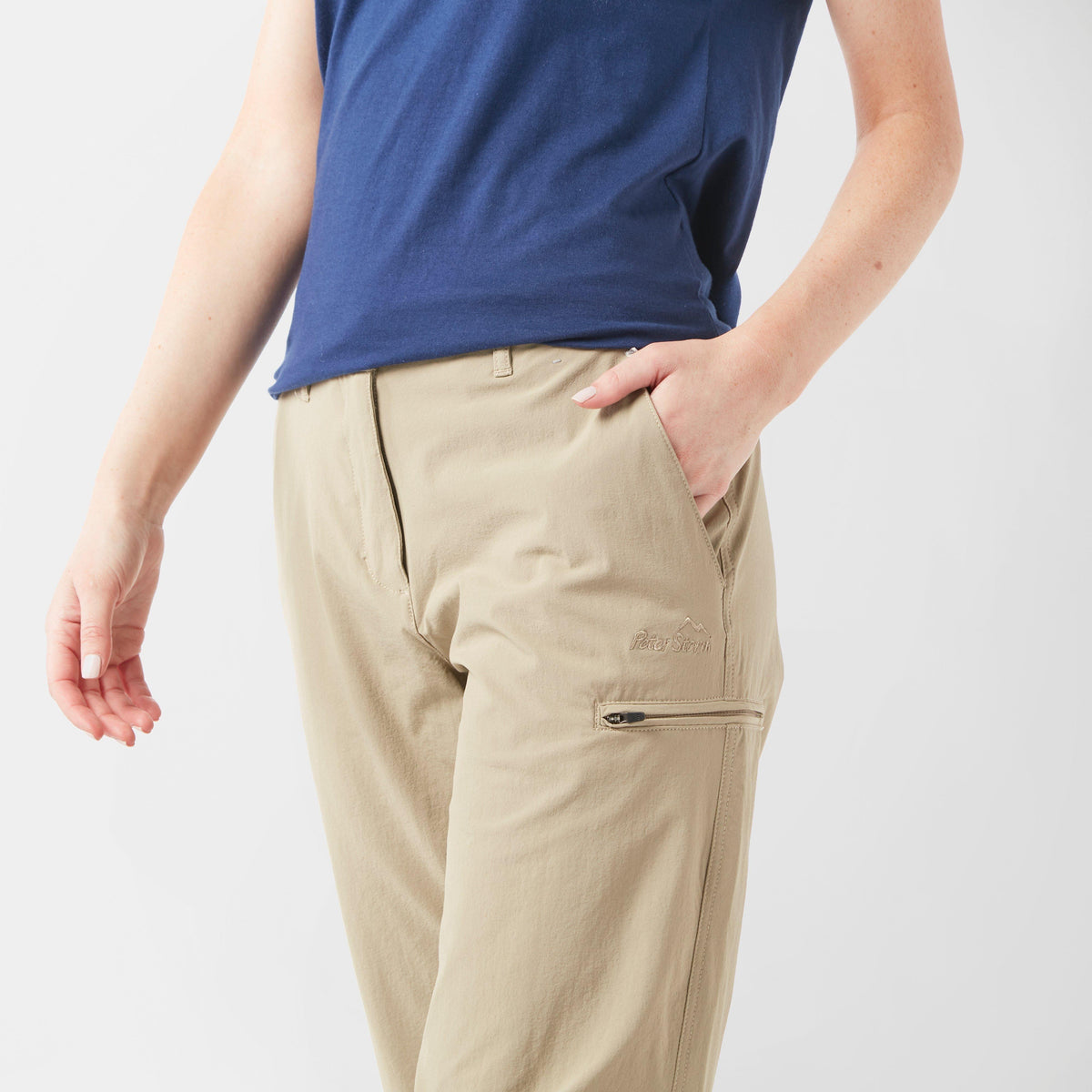 Women's Stretch Roll-up Trousers
