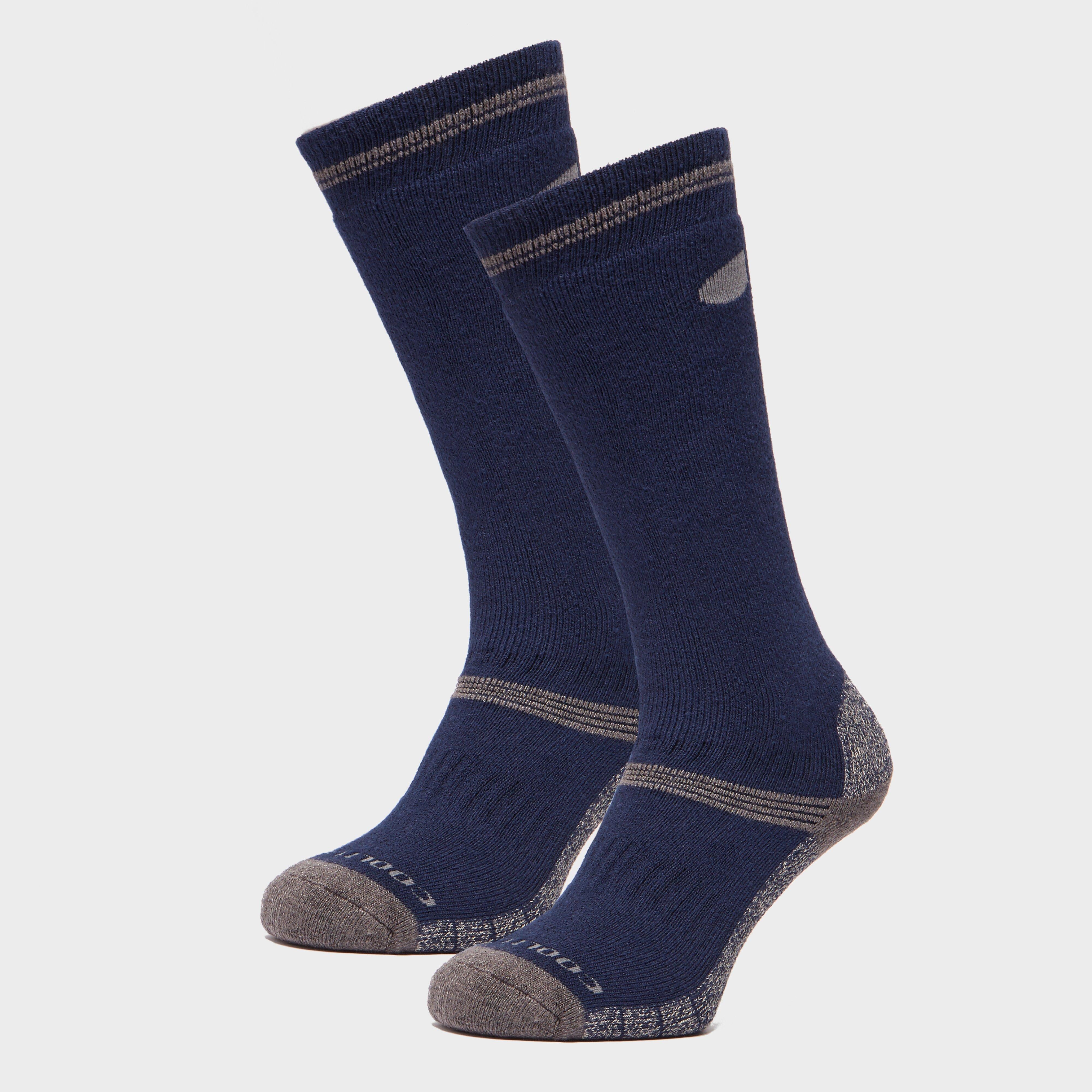 Men's Midweight Knee Length Outdoor Socks (2 Pairs)