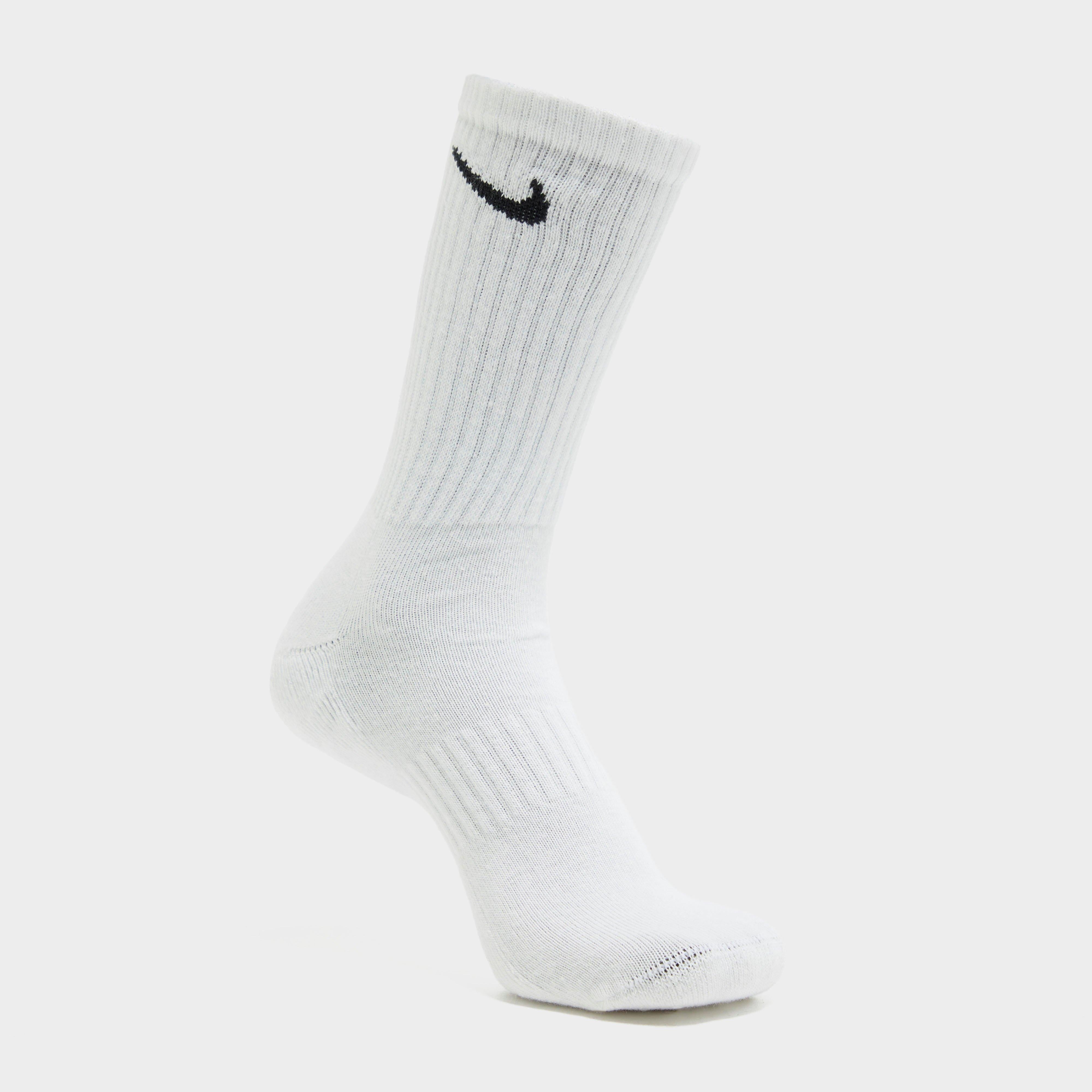 Unisex Everyday Cushioned Training Crew Socks 6 Pack