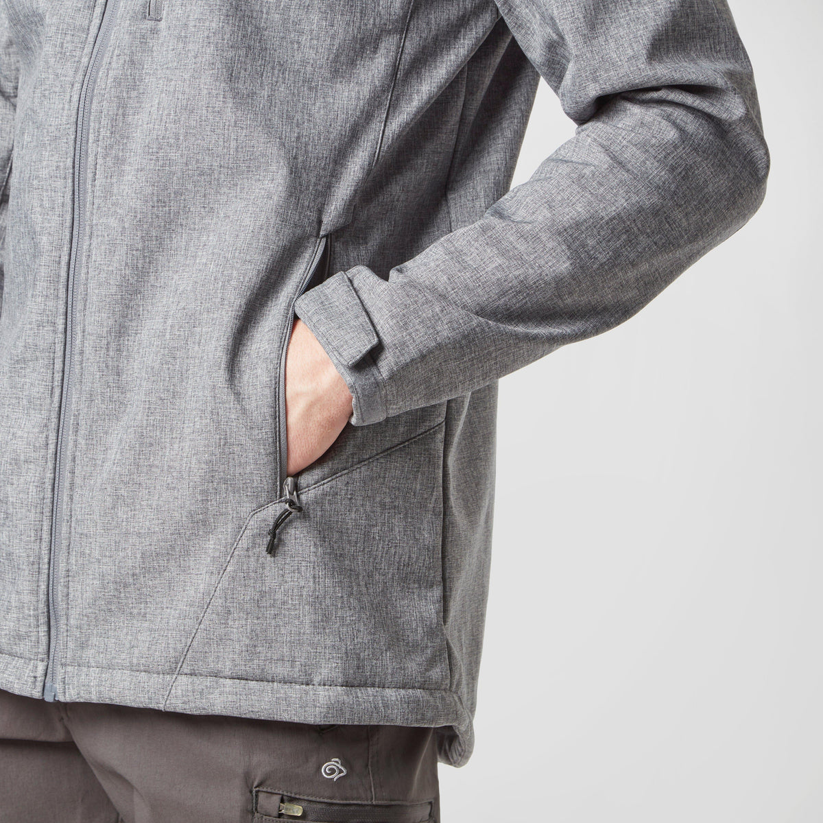 Men's Textured Softshell Jacket