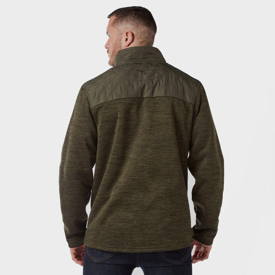 Men’s Quilt Full-Zip Fleece