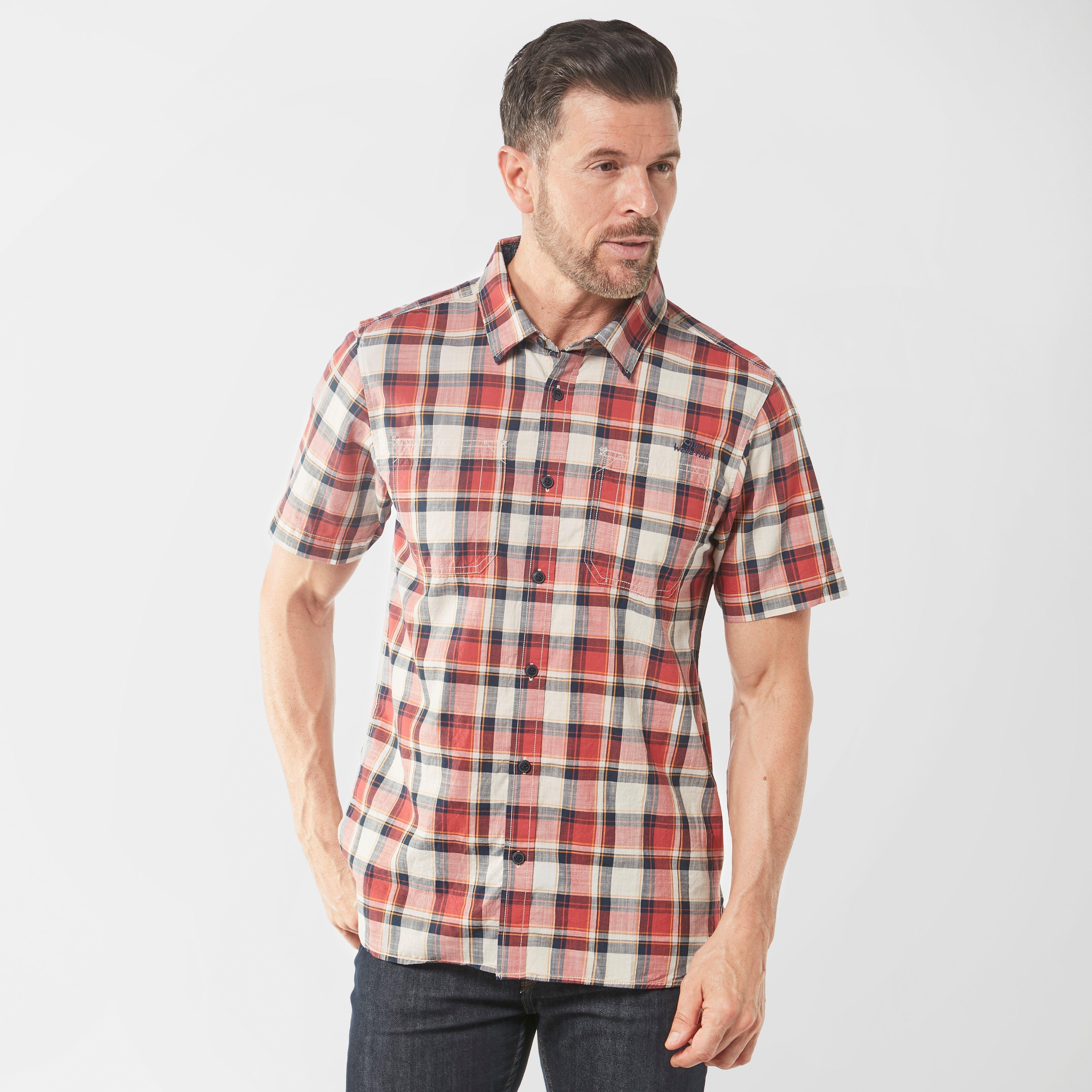 Men’s Clane Slub Check Short Sleeve Shirt