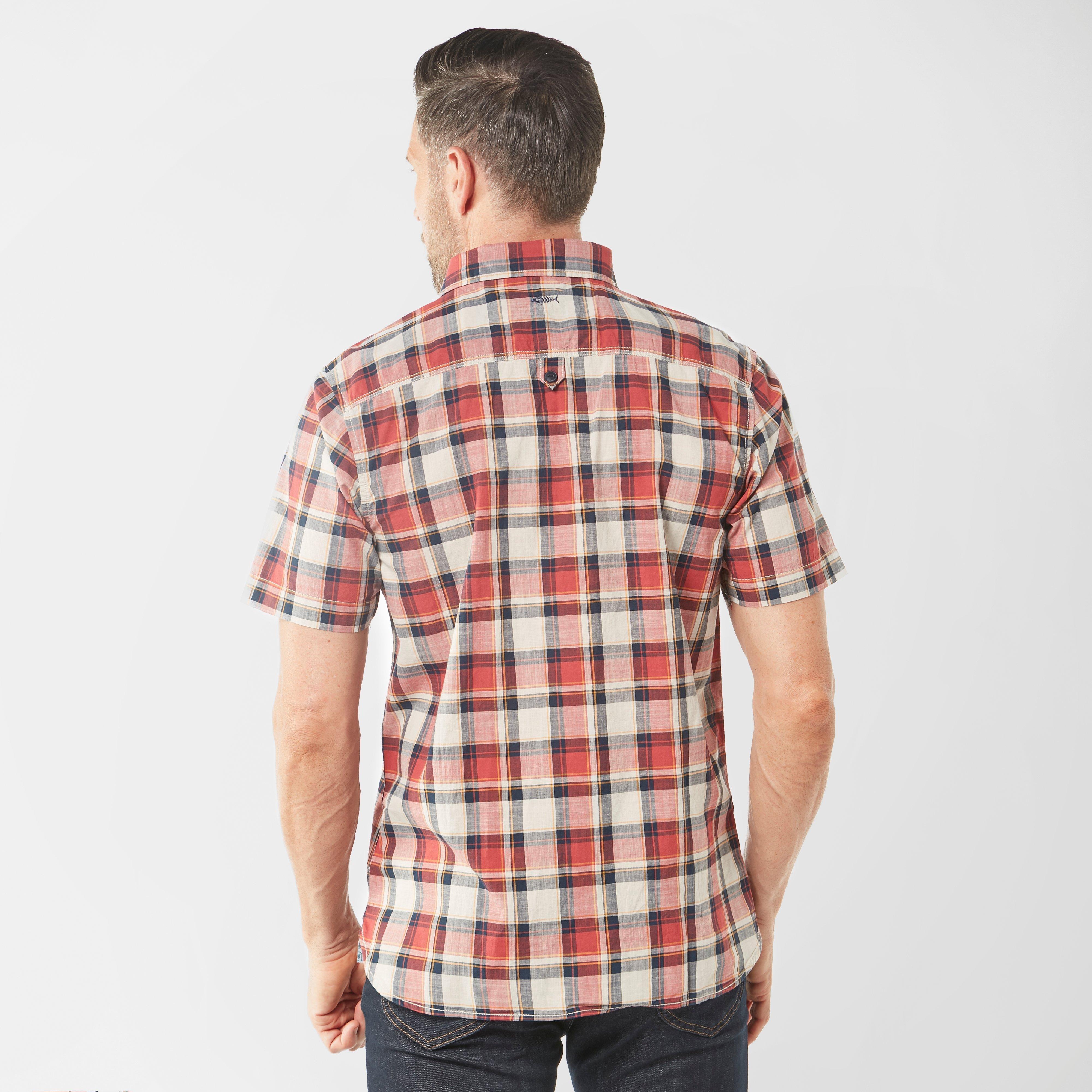 Men’s Clane Slub Check Short Sleeve Shirt