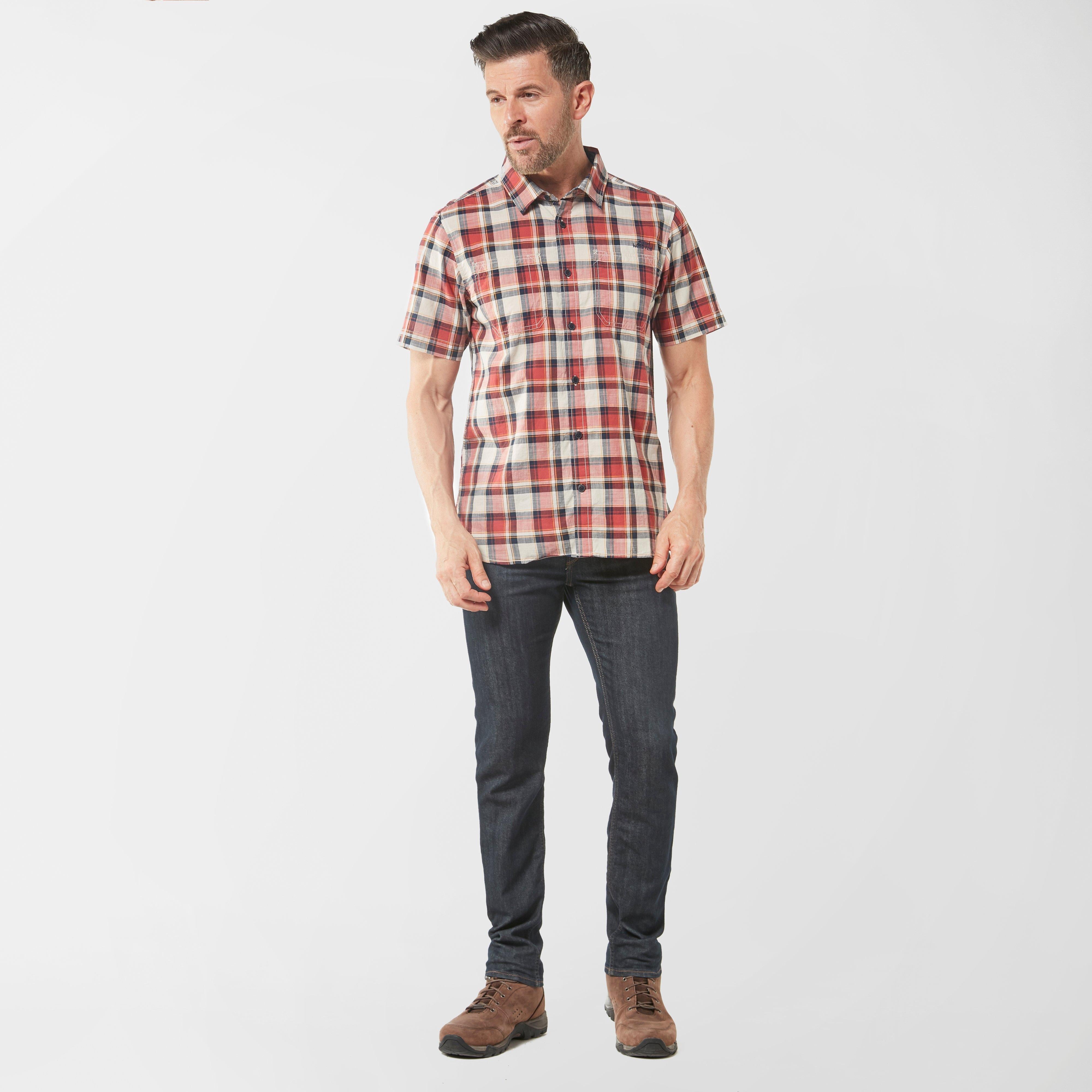 Men’s Clane Slub Check Short Sleeve Shirt