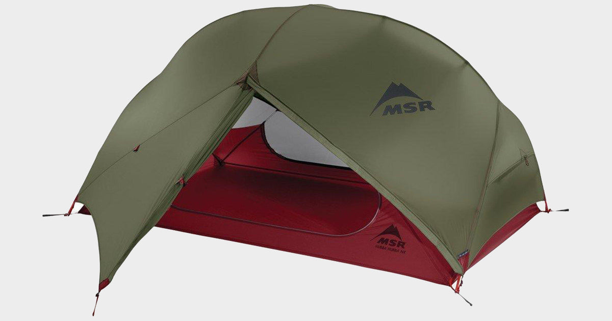 Green MSR Hubba Hubba™ NX 2-Person Backpacking Tent – GO Outdoors