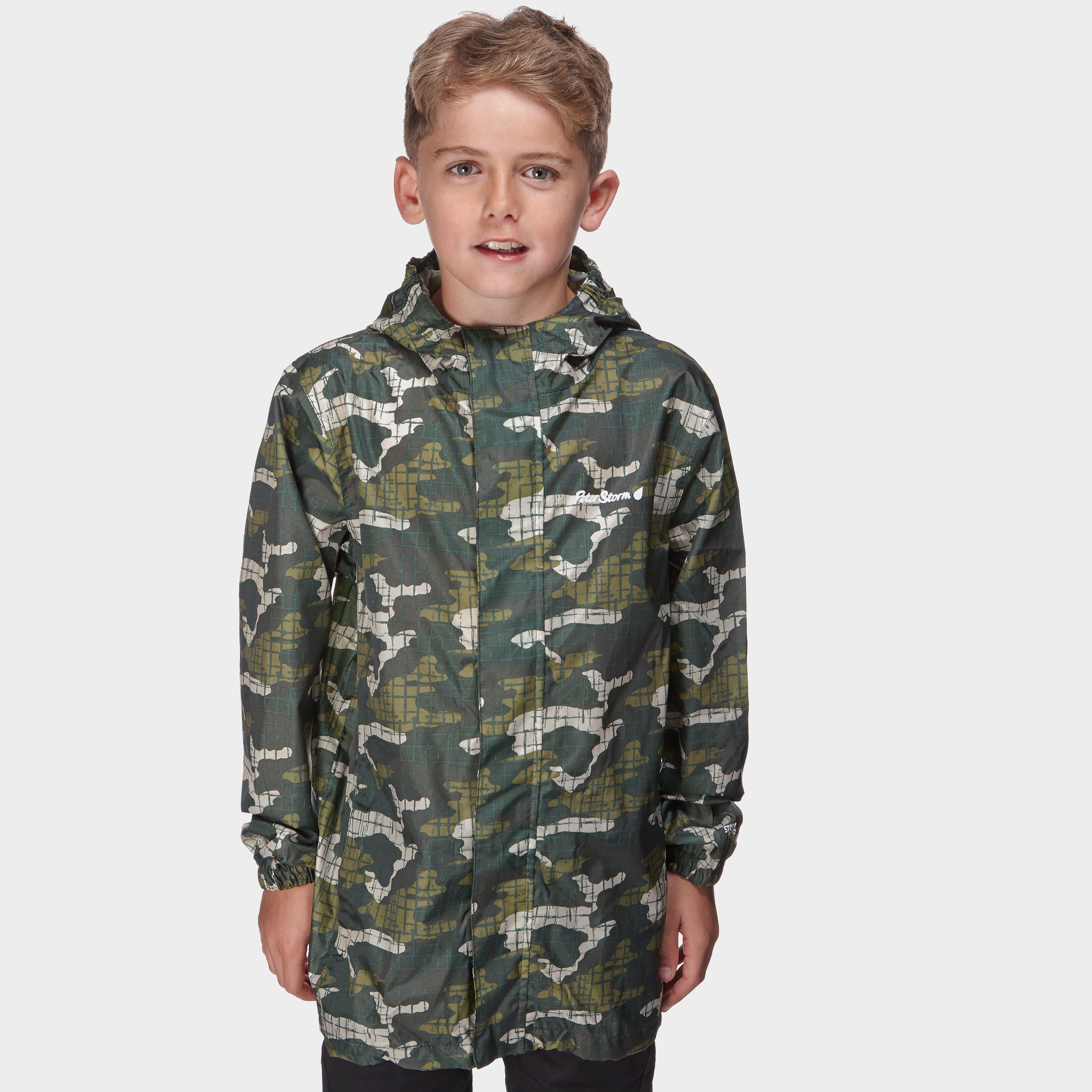 Kid's Packable Camo Jacket