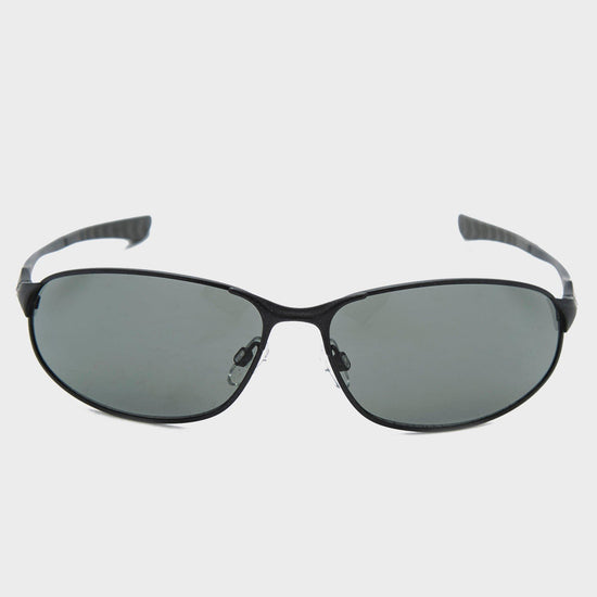 Men's Oval Metal Sports Sunglasses